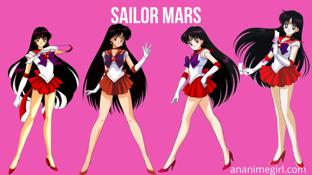sailor mars sailor moon