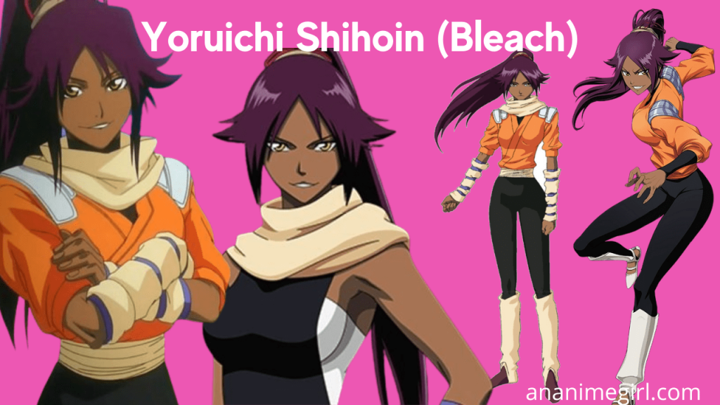 Yoruichi Shihoin from Bleach Anime